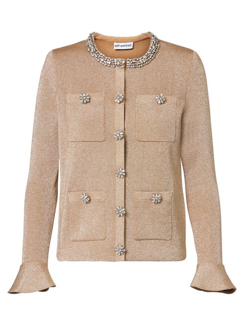 Embellished cardigan SELF PORTRAIT | RS26206CGOLD